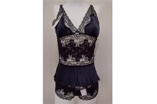 Caleçon-Doll Renda Venus e Short Doll Plume Izadira Niero