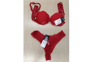 CONJ. FIO REFORÇADO RENDA RUBI CRISTAIS 