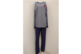 PIJAMA MESCLA MOLICOTTON RENDADO NIERO 