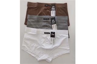 Cueca Air Confort Listrada Cor Ferro e Cueca Boxer Pluna