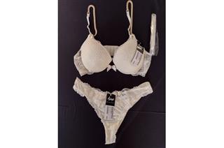 Conjunto Fio Renda Provence Alça Biju 