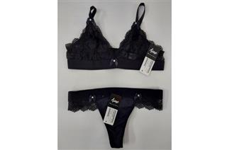 Conjunto Fio Pala Sem Bojo Tule Niero Fio