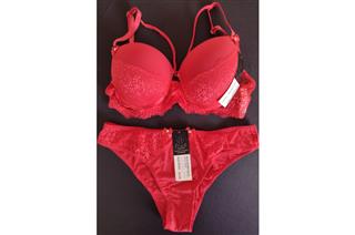 Conjunto Base Renda Strappy Bra Rubi Sarah Normal