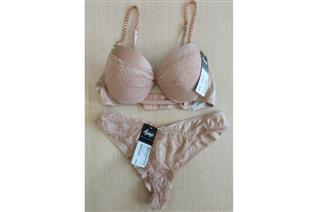 Conjunto Fio Charmousse Renda Grega Rosê Gold Fio