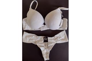 Conjunto Fio Drapê Poá Chiclets e Drapê Jacquard Rendado Neve