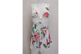 Camisola Diversos Modelos e Short Doll Plume Marinho Poá Bordo