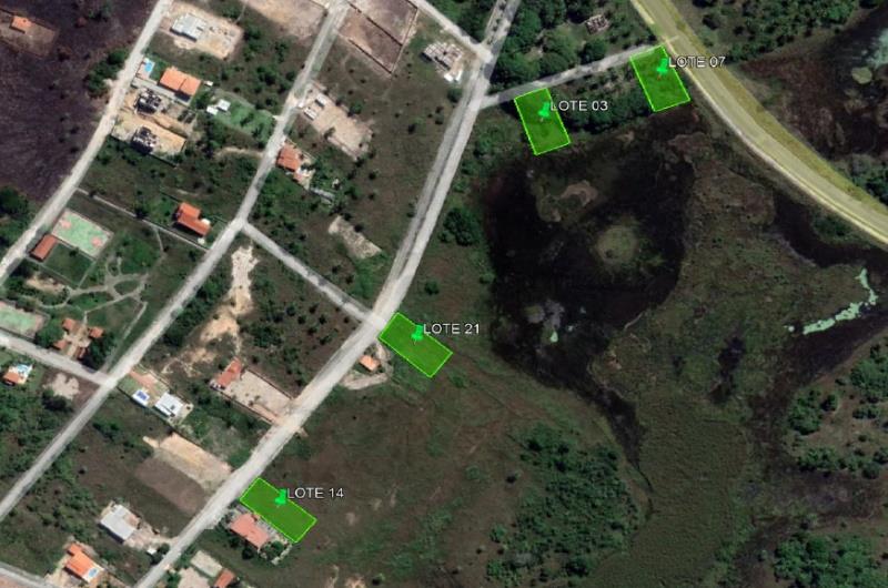 Lote de terreno n° 21, da Quadra M, com área total de 900,00 m², localizado no Loteamento "Porto Summer", na cidade de Ipojuca, PE