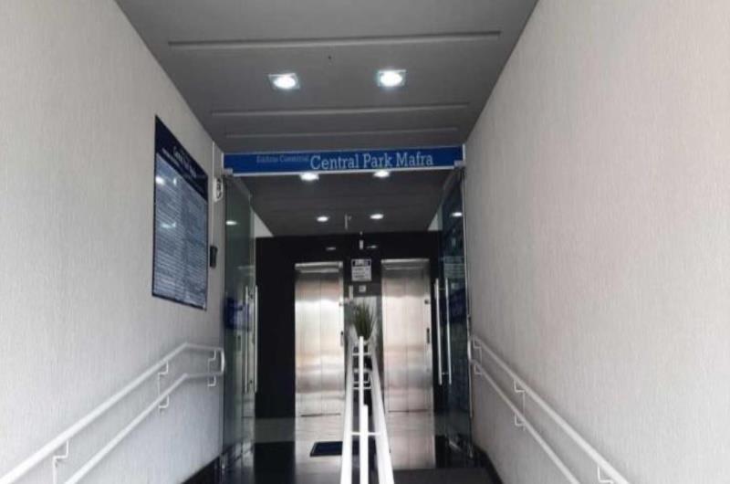 Sala Comercial n° 608, localizada no 6º pavimento do Condomínio Central Park Mafra, com área de 57,62 m², da cidade de Mafra, SC