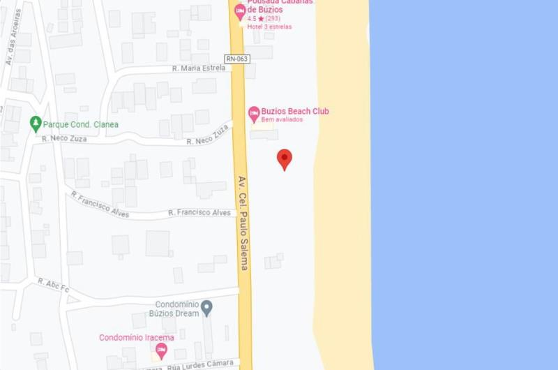 Terreno constituído pelos lotes n°s 354, 355 e 356 da quadra nº 20, área de 1.800 m², Lot. Parque dos Búzios, Nisia Floresta/RN