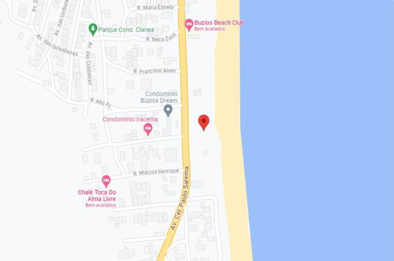 Terreno constituído pelos lotes n°s 363 e 364 da quadra n° 21, área de 1.200 m², Loteamento Parque dos Búzios, Nisia Floresta/RN